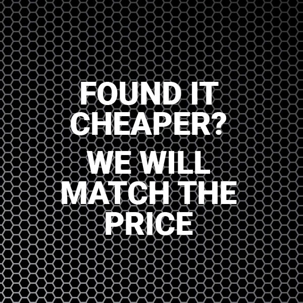 Found it cheaper? We will price match