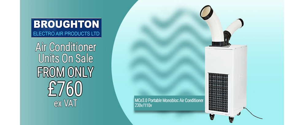 Broughton MCe3.0 Portable Monobloc Air Conditioner