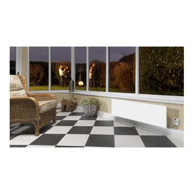 Herschel Inspire White Frameless Infrared Panel Heater