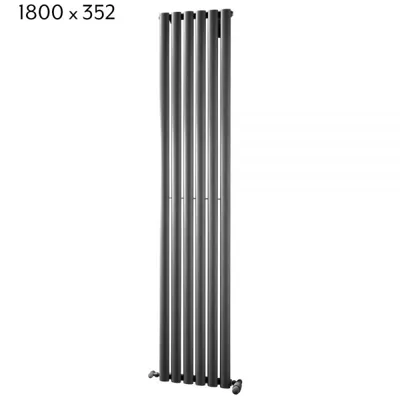 Towelrads Dorney Vertical Radiator - Anthracite