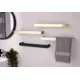 Towelrads Elcot Towel Rail - Matt Black