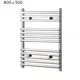 Towelrads Iridio Towel Rail - White