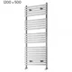 Towelrads Iridio Towel Rail - White