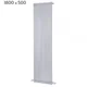 Towelrads Iridio Vertical Radiator - White