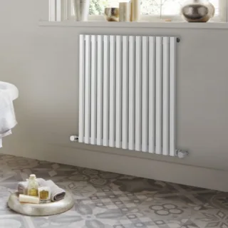 Towelrads Oxfordshire Horizontal Radiator - Gun Metal