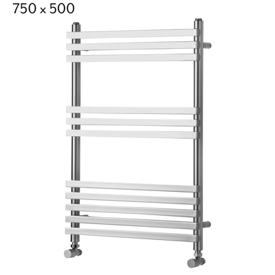 Towelrads Oxfordshire Horizontal Towel Rail - White