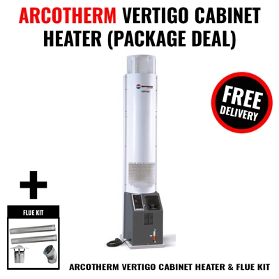 Refurbished Arcotherm Vertigo Cabinet Heater (Package Deal) (Grade A+)