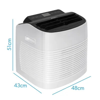 electriQ Compact 3-in-1 Portable Air Conditioner 230v