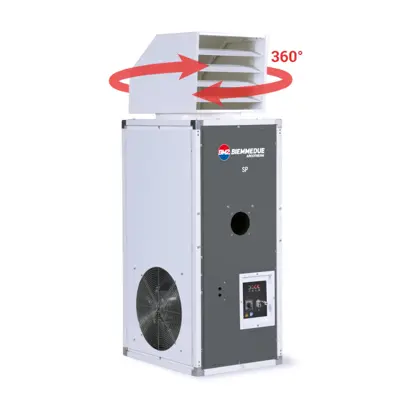 Arcotherm SP100 Fixed Cabinet Heater - Gas