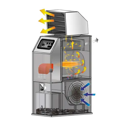 Arcotherm Confort 2G Cabinet Heater - Diesel Oil