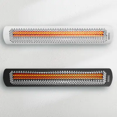 Bromic Tungsten Smart-Heat Electric Heater In Black