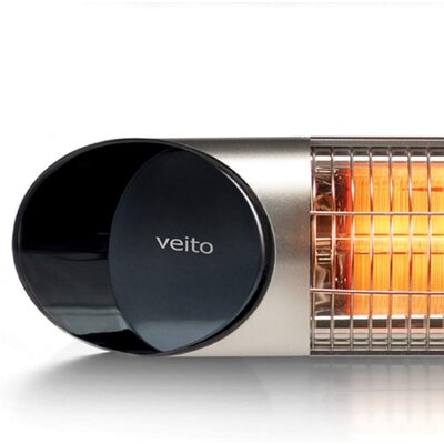 Veito Blade Mini Silver 1.2kW IP55 Infrared Heater