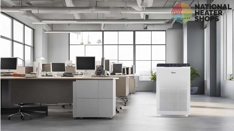 Air Purifier In Workspace