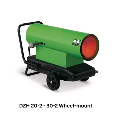 REMKO DZH Series Industrial Mobile Oil Heaters