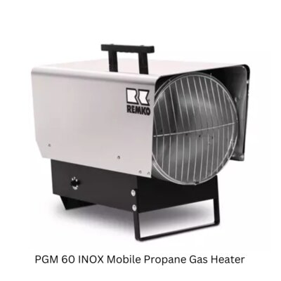 REMKO PGM INOX Mobile Propane Gas Heater