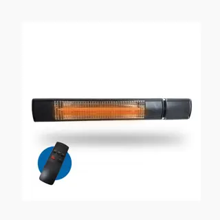 United Automation Wall Mounted 2kW Infrared Patio Heater With Remote