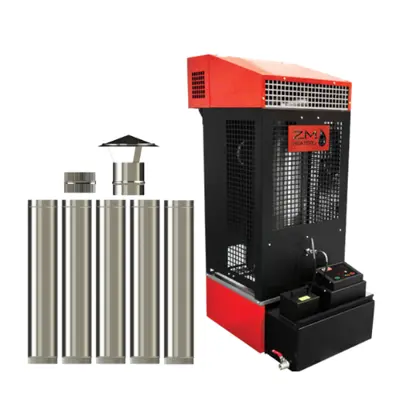 ZM130-KIT Multi-Fuel Waste Oil Cabinet Heater