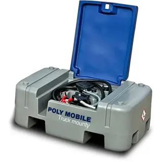 Dymac Poly Mobile Truck Mounty 210L Portable Diesel Dispensing Tank