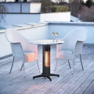 Mensa Heating Vireoo Private Infrared Table Heater - Round