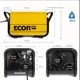 Ecor Pro DH3500 DryFan Desiccant Dehumidifier 220v