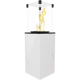 Kratki Real Flame Patio Heater - White Glass Base Panels - Manual