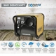 Ecor Pro DH2500 DryFan Desiccant Dehumidifier 220v