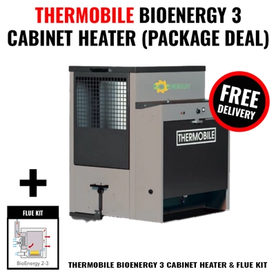 Thermobile Bio Energy 3 Cabinet Heater (Package Deal)