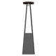 Woodford Umbrella Pyramid Gas Patio Heater - Black