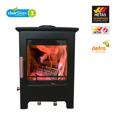 Lowry 5 Eco Design Ready Multi Fuel Stove