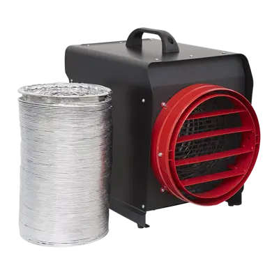 Sealey DEH10001 Industrial Fan Heater with 6m Ducting - 3 Phase