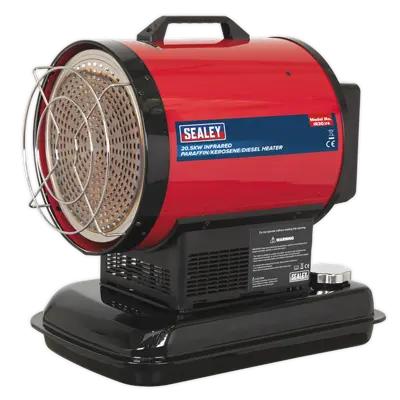 Sealey IR20 Infrared Paraffin/Kerosene/Diesel Heater 230v