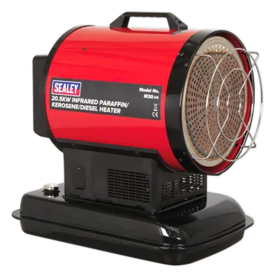 Sealey IR20 Infrared Paraffin/Kerosene/Diesel Heater 230v