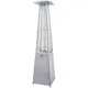 Tahiti II Real Flame Pyramid Patio Heater - Stainless Steel