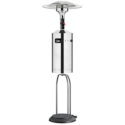 Enders Elegance Gas Patio Heater - Polished Stainless Steel