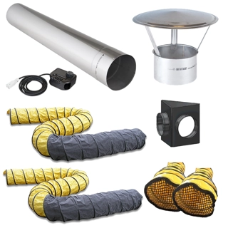 Master BV110 Premium Event Package (2 x 3m Ducting)