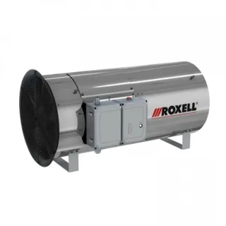 Roxell Siroc Turbo 100 Open Combustion Gas Farm Heater 230v