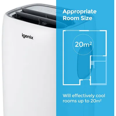 Igenix IG9919 4-in-1 9000BTU Portable Air Conditioner 230v