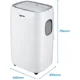 Igenix IG9919 4-in-1 9000BTU Portable Air Conditioner 230v