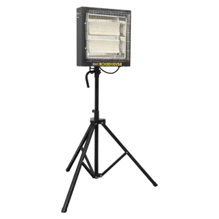 Sealey CH30110VS Ceramic Heater with Telescopic Tripod Stand 110v