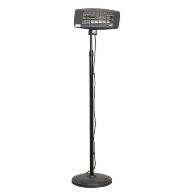 Sealey IFSH2003 Infrared Quartz Patio Heater with Telescopic Stand 230v