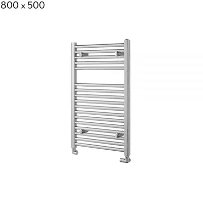 Towelrads Pisa Straight Towel Rail - Chrome