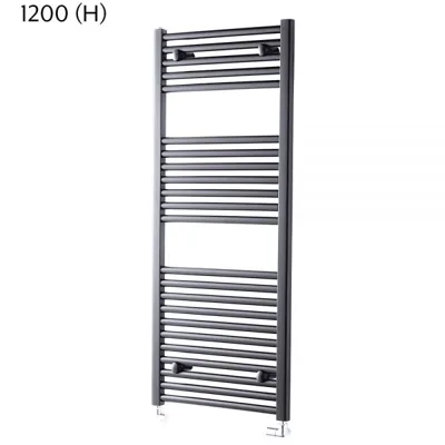 Towelrads Pisa Straight Towel Rail - Anthracite