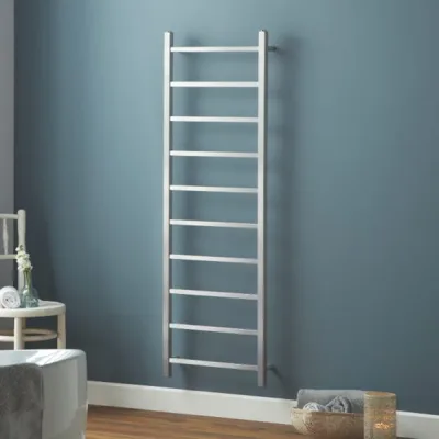 Towelrads Diva Towel Rail - Brushed Steel