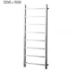 Towelrads Diva Towel Rail - Brushed Steel