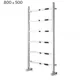 Towelrads Diva Towel Rail - Polished Steel