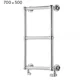 Towelrads Aldworth Towel Rail - Chrome